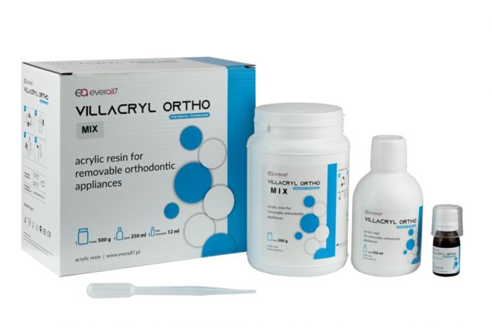 Пластмасса Villacryl Ortho набор Everall7